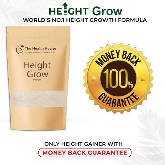 Height Grow Powder – Naturally Gain 3–5 Inches with 100% Herbal Formula (1-Month Supply)