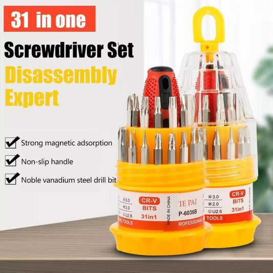 Universal 31-in-1 Magnetic Screwdriver Set – Precision Tool Kit