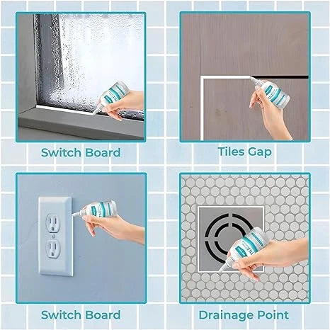 USA Imported Wall Repair Paste – 200g Waterproof Crack Filler with Scraper