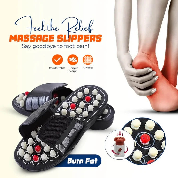 Acupressure Foot Massage Slippers for Pain Relief & Circulation