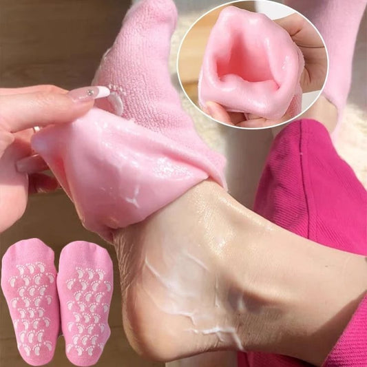 Silicone Moisturizing Gel Socks | Anti-Crack Foot Care Protector