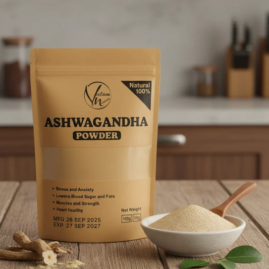 🌿 Ashwagandha Powder – 100% Pure & Natural