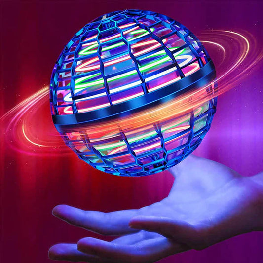 Flying Spinner Magic Ball – LED Boomerang Drone Toy for Kids