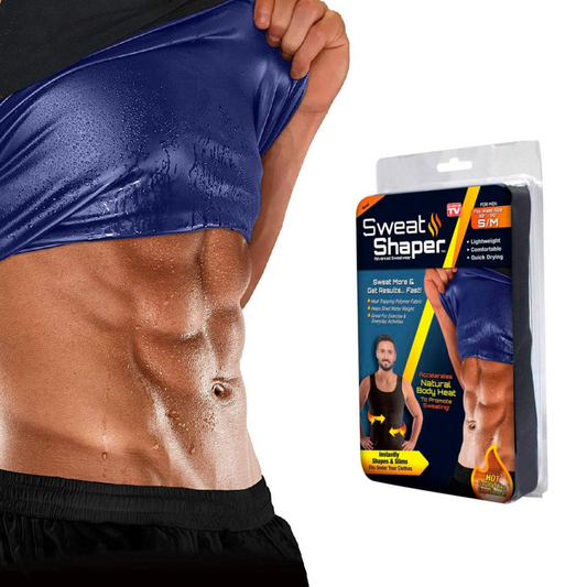 Men Sweat Shapewear – Polymer Body Slimming Weight Loss Trainer