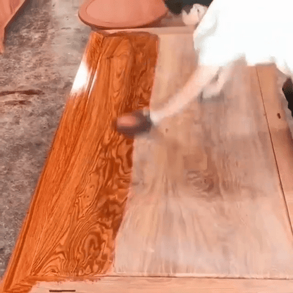 Natural Beeswax Furniture Polish & Cleaner Kit - Restore & Protect Wood Surfaces