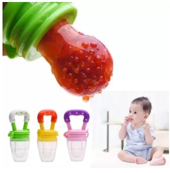 Baby Fruit Feeder Pacifier | Silicone Teether Nibbler
