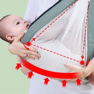 Baby Sling Carrier - Ergonomic & 4-in-1 Convertible