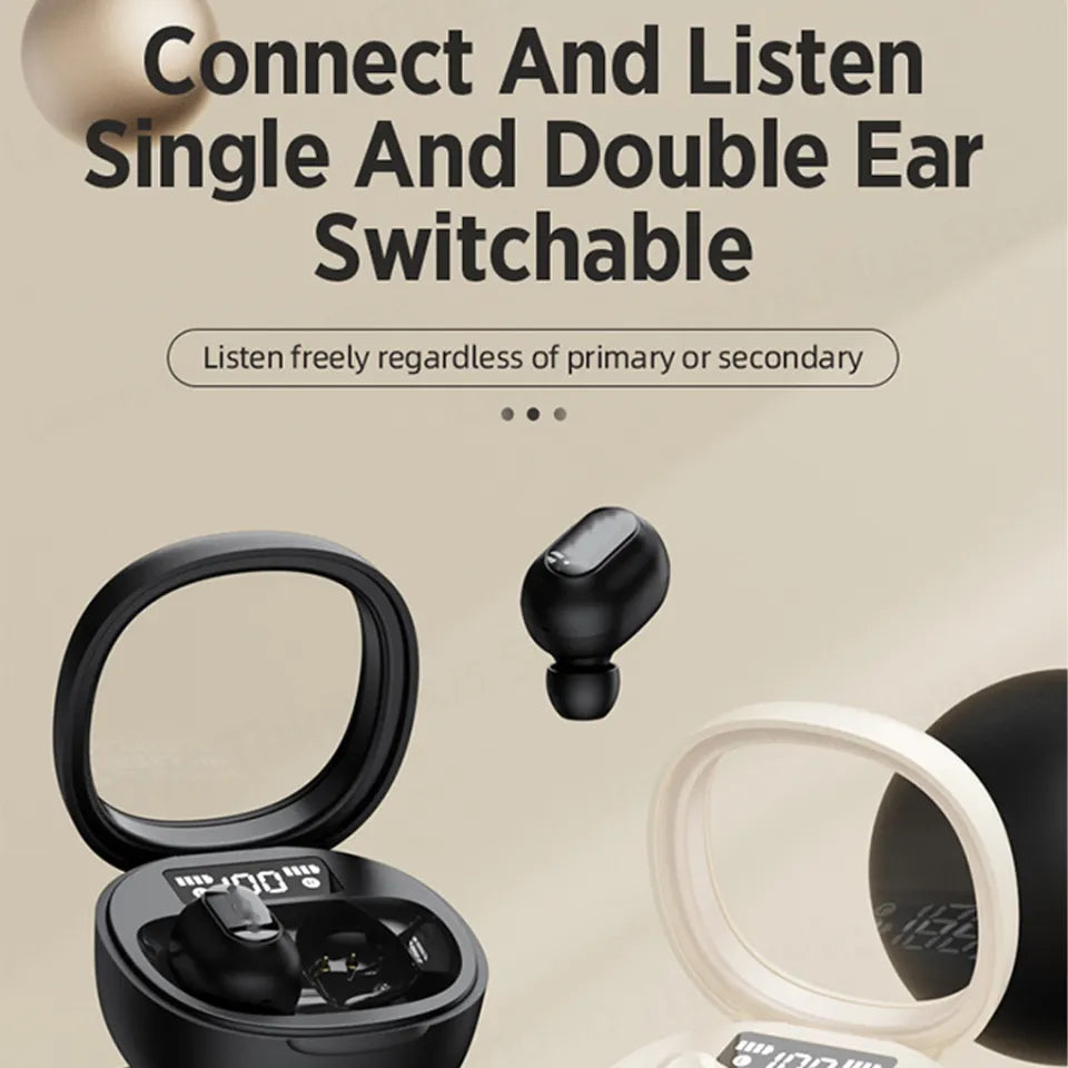Lenovo PD1X Pro True Wireless Earbuds - Bluetooth 5.3, LED Display