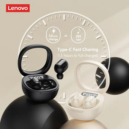 Lenovo PD1X Pro True Wireless Earbuds - Bluetooth 5.3, LED Display