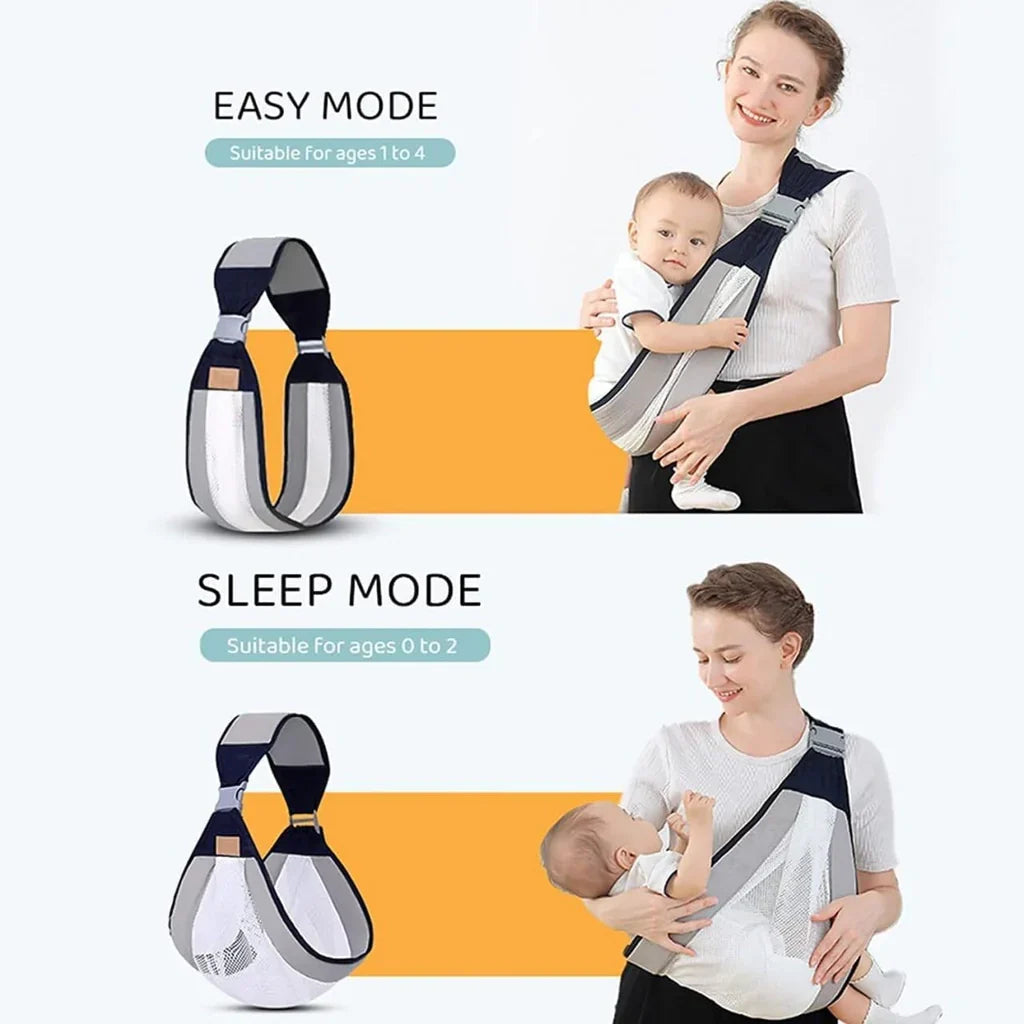 Baby Sling Carrier - Ergonomic & 4-in-1 Convertible