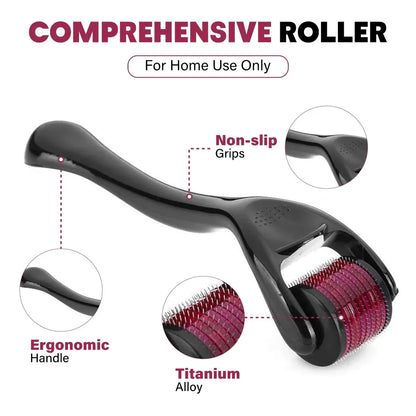 6-in-1 Skincare & Haircare Set – Jade Roller, Ice Roller, Derma Roller & Scalp Tools