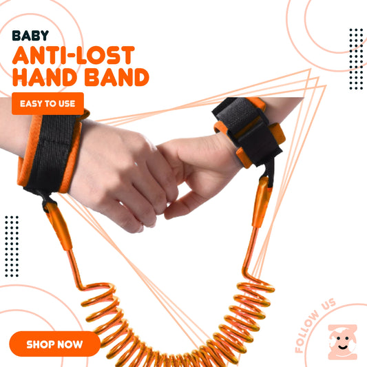 Baby Anti-Lost Wrist Strap – 360° Rotating Safety Harness for Kids