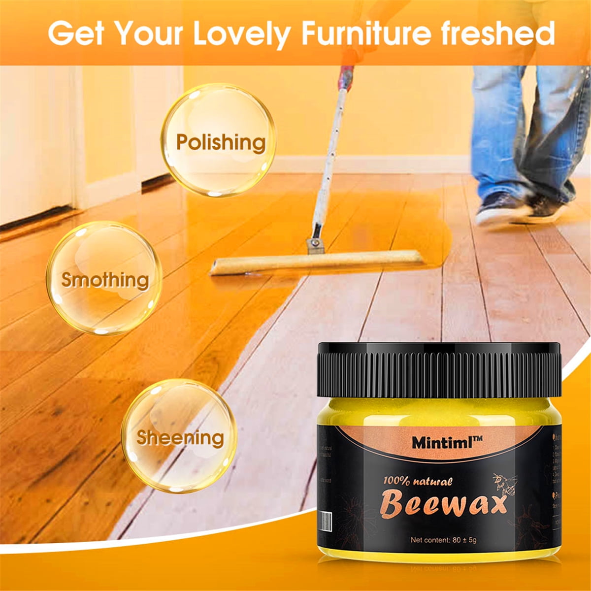 Wood Seasoning Beewax Polish | Premium Furniture Care Wax