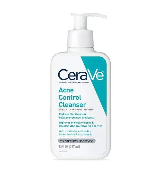 Cerave Acne Control Cleanser – 237ml | Reduces Blackheads