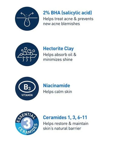 Cerave Acne Control Cleanser – 237ml | Reduces Blackheads