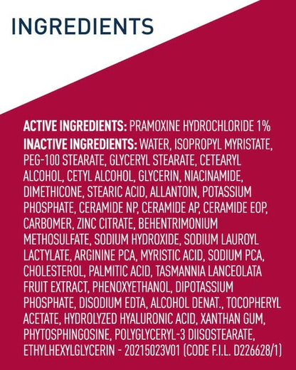 Cerave Itch Relief Lotion – 237ml | Soothes Dry, Itchy Skin