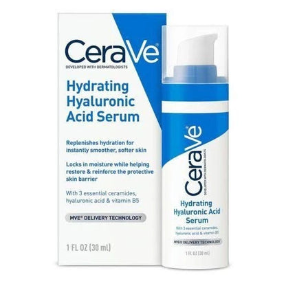 Cerave Hydrating Hyaluronic Serum – 30ml | Deep Hydration