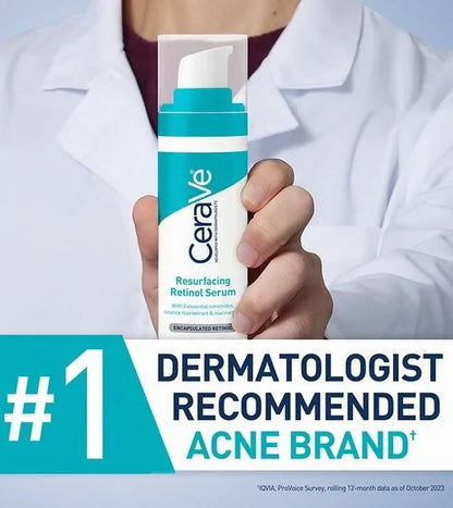 Cerave Resurfacing Retinol Serum – 30ml | Smooth & Radiant Skin