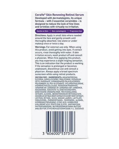 Cerave Skin Renewing Retinol Serum – 30ml | Anti-Aging