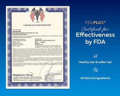 The Most Viral Hair Growth Spray – FEG Plus (USA-Imported Formula)
