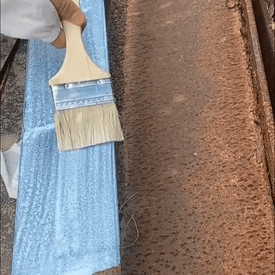 Water-Based Metallic Paint 300g – Anti-Rust Finish + Free Brush