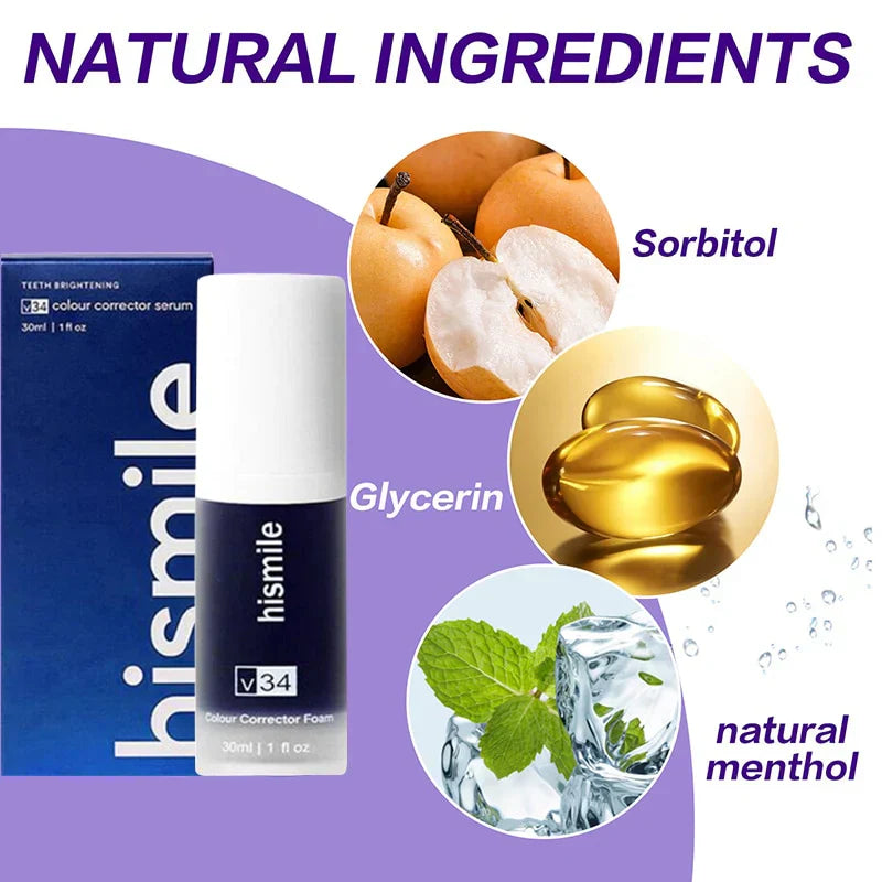 Hismile V34 Colour Corrector - Instant Teeth Whitening & Stain Concealer