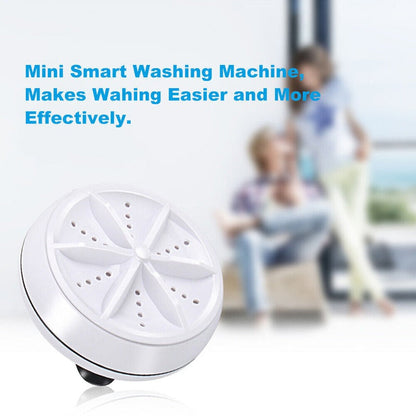 Portable Mini Ultrasonic Washing Machine for Clothes & Dishes