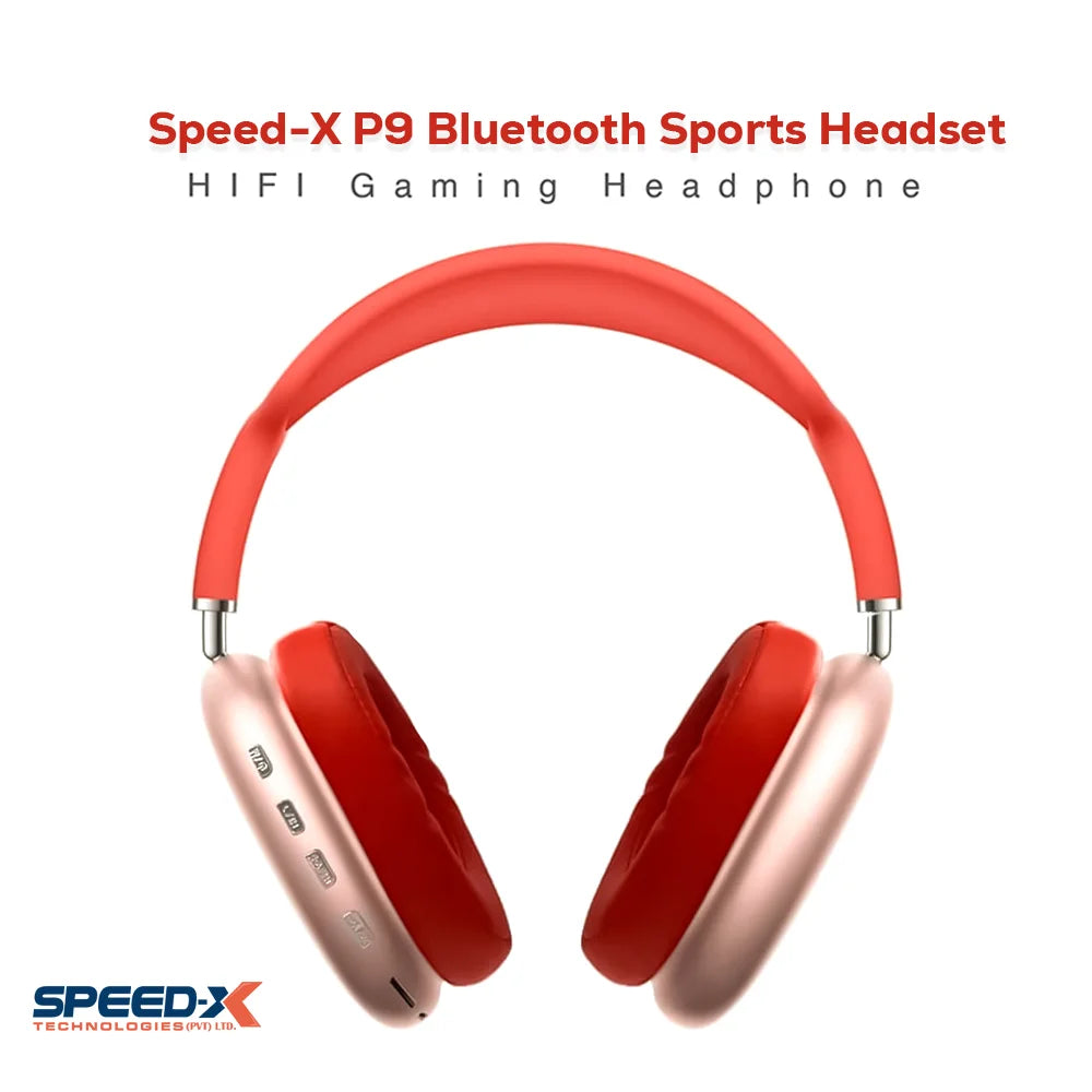 Speed-X P9 Bluetooth Headset – HiFi Sound & Noise Cancelling