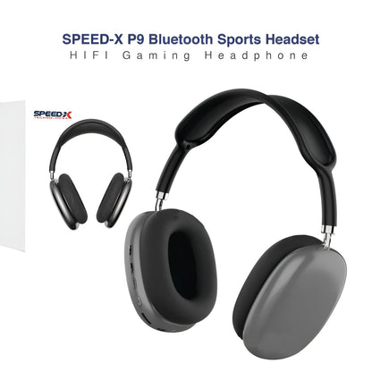 Speed-X P9 Bluetooth Headset – HiFi Sound & Noise Cancelling