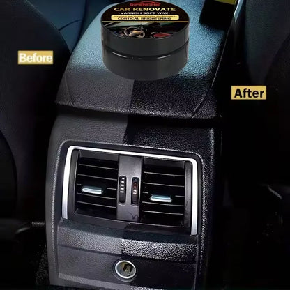 Ultimate Car Interior Wax – All-in-One Plastic, Leather & Tire Restorer (200g) | USA Imported