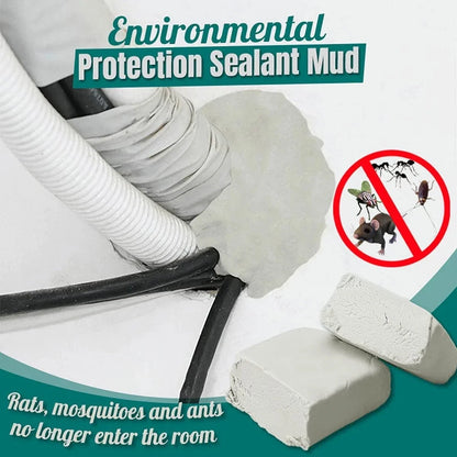 Wall Hole Repair Sealant Clay – Industrial-Grade Waterproof & Fireproof Filler for Pipe, Cable & AC Gaps – Strong Adhesive, Easy DIY Application