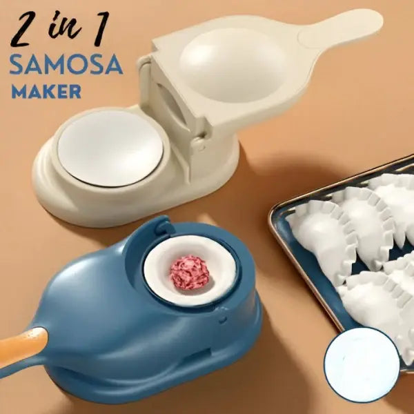 2-in-1 Samosa & Dumpling Maker | Easy Kitchen Tool