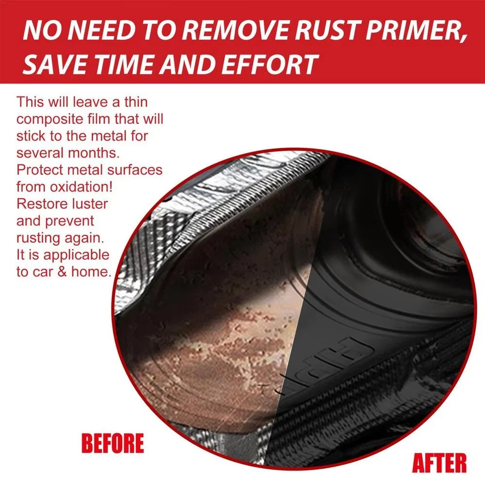 Water-Based Metallic Paint 300g – Anti-Rust Finish + Free Brush