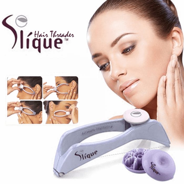 Slique Threading Hair Remover – Facial Hair Removal Tool for Women