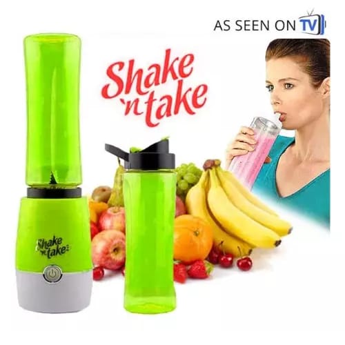 Shake N Take Electric Sports Bottle Blender – Portable Smoothie Maker