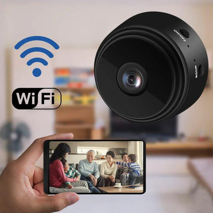 A9 Mini WiFi Security Camera - HD Video, Night Vision, Motion Detection