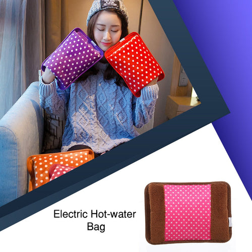 Electric Hot Water Bottle Heat Pad – Pain Relief Heating Bag