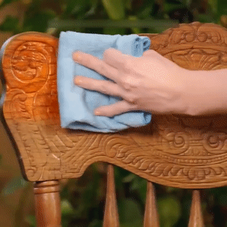 Natural Beeswax Furniture Polish & Cleaner Kit - Restore & Protect Wood Surfaces