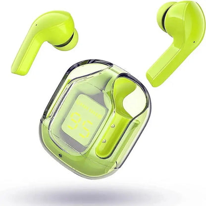 Air31 Wireless Earbuds with Crystal Transparent Design & ENC