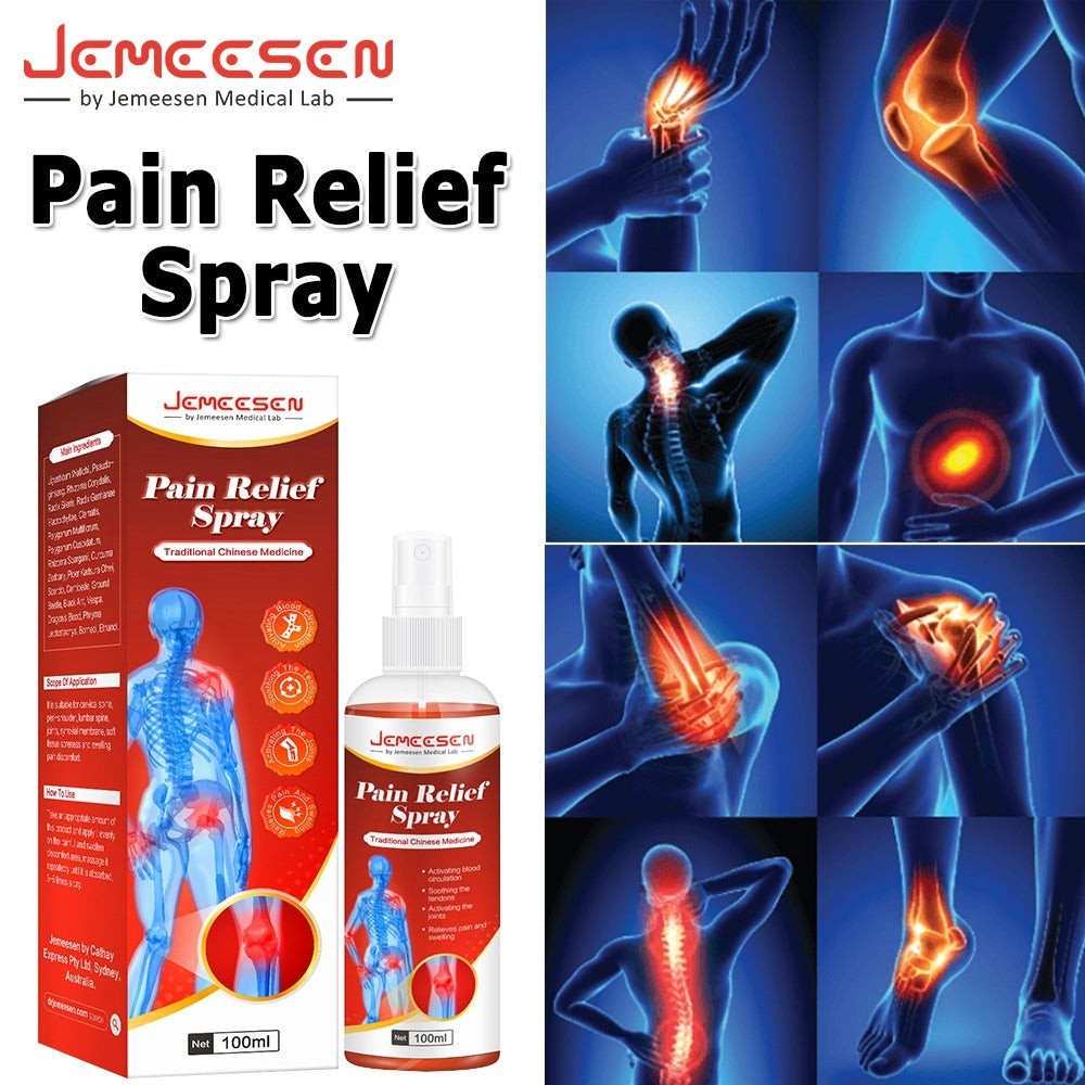 Jemeesen Instant Pain Relief Spray – Joint, Muscle & Arthritis Care