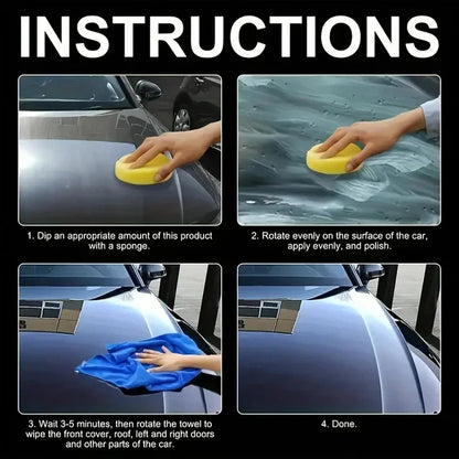 Ultimate Car Interior Wax – All-in-One Plastic, Leather & Tire Restorer (200g) | USA Imported