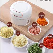 Mini Food Chopper – Hand-Powered Vegetable & Meat Grinder