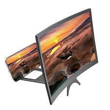 12-Inch 3D HD Mobile Screen Magnifier with Audio Amplifier