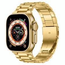 G9 Ultra Pro Smart Watch Golden Edition - Bluetooth Calling, Health Monitoring