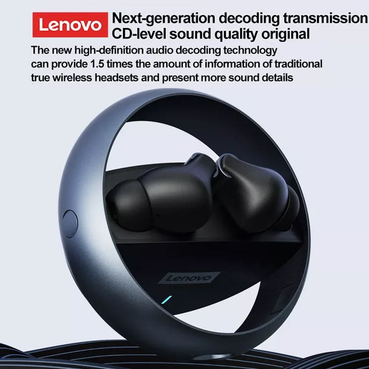 Lenovo Livepods LP60 True Wireless Earbuds - IP67, Bluetooth 5.0