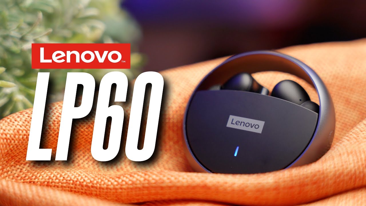 Lenovo Livepods LP60 True Wireless Earbuds - IP67, Bluetooth 5.0